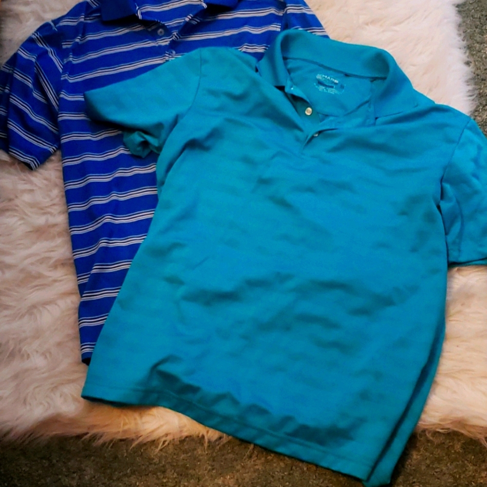 Mens small dri-fit collared shirts